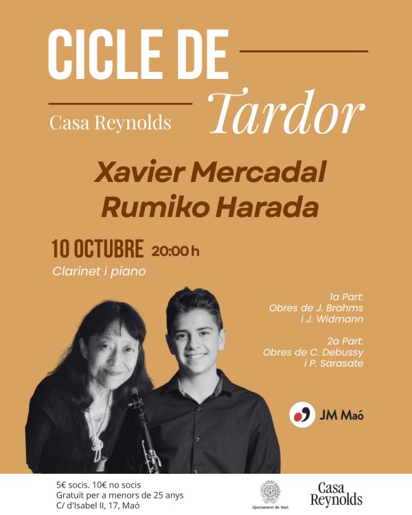 Cicle de Tardor a la Casa Reynolds 2026